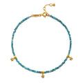 Satya Walk Confidently Blue Opal Anklet