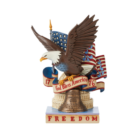 Jim Shore Patriotic Freedom Eagle