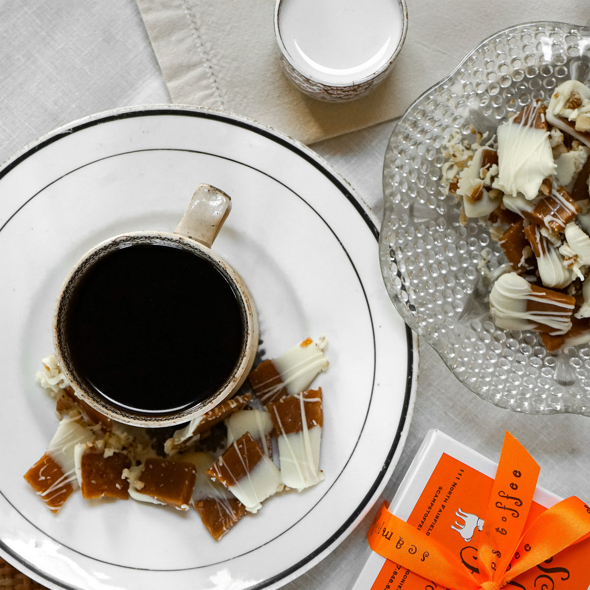 Scamps Toffee White Chocolate Toffee