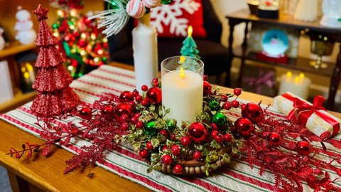 Holiday Candle Rings, Picks and More