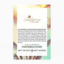 Load image into Gallery viewer, My Saint My Hero California Blessing Bracelet
