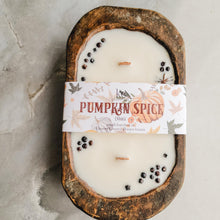 Load image into Gallery viewer, Just Jill Pumpkin Spice Dough Bowl Candle
