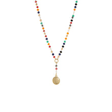 Load image into Gallery viewer, Marlyn Schiff Y Necklace with Round Pendant
