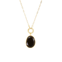 Load image into Gallery viewer, Marlyn Schiff Cat Eye Glass Pendant Necklace
