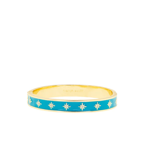 Marlyn Schiff Enamel Starburst Bangle