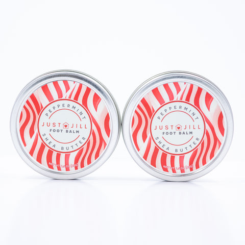 Just Jill and Mad Gab's Minty Foot Balm Duo