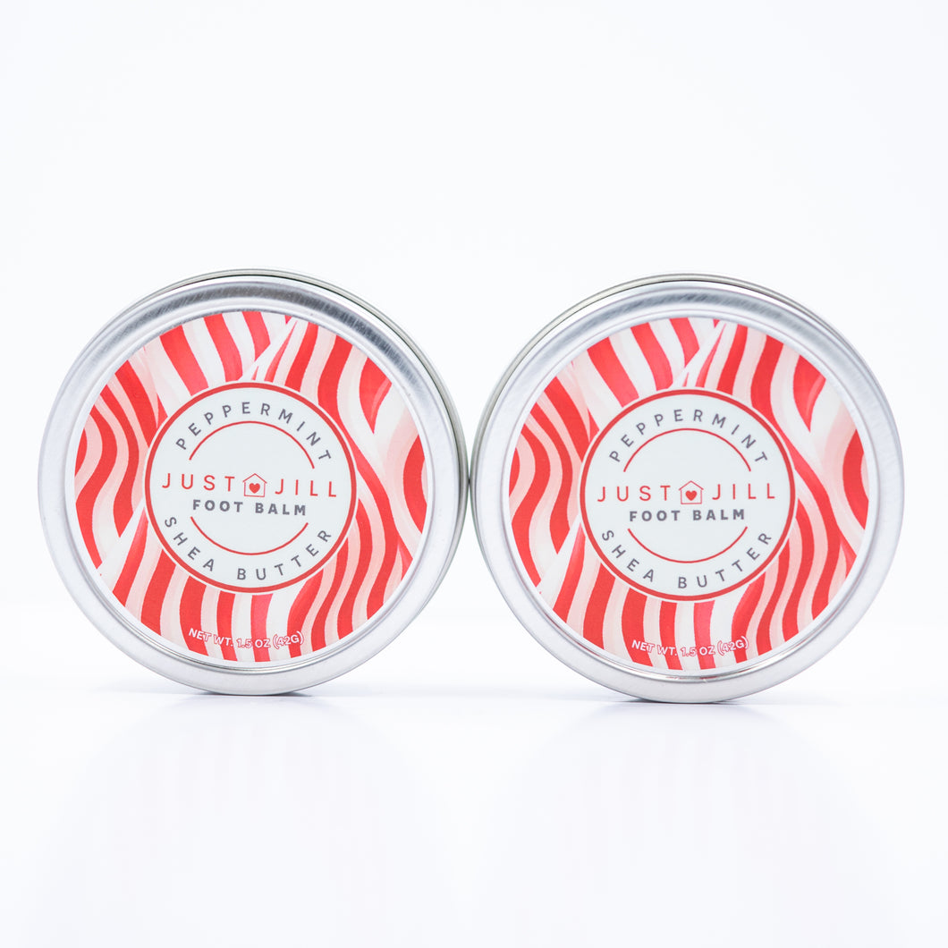 Just Jill and Mad Gab's Minty Foot Balm Duo