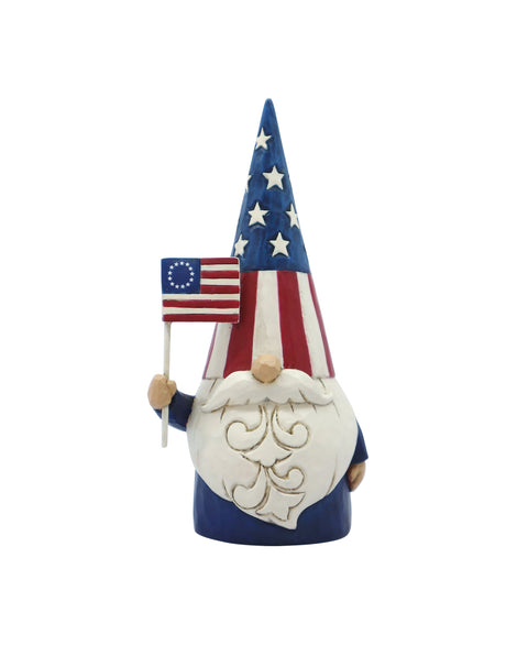 Jim Shore American Gnome Figurine