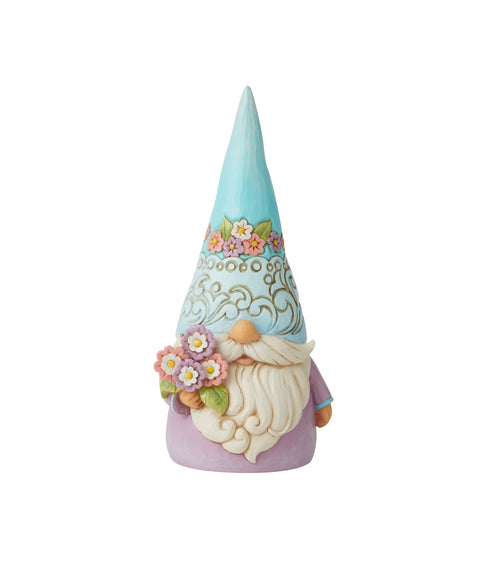 Jim Shore Gnome with Flower Figurine