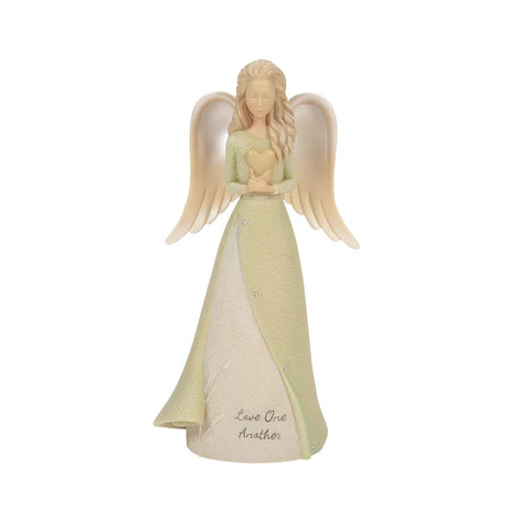 Jim Shore Love One Another Angel Figurine