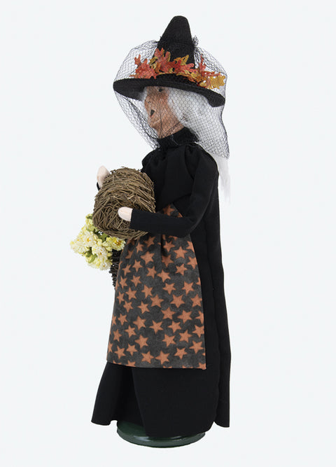 Byers' Choice Witch with Bee Skep