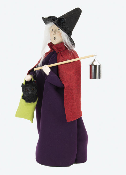 Byers' Choice Witch with Black Cat