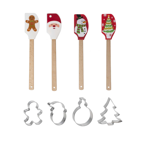 Holiday Spatula with Cookie Cutter and Potholders for Just Jill