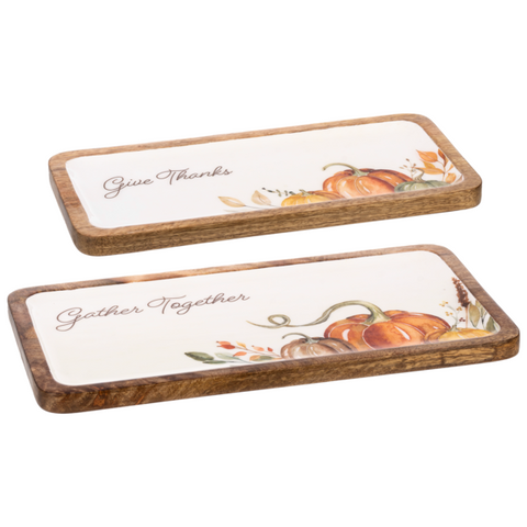 Set of 2 Harvest Trays for Just Jill