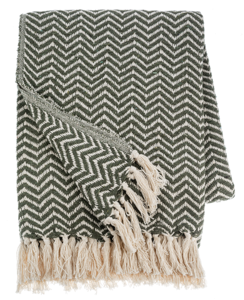 100% Cotton Holiday Throw for Just Jill
