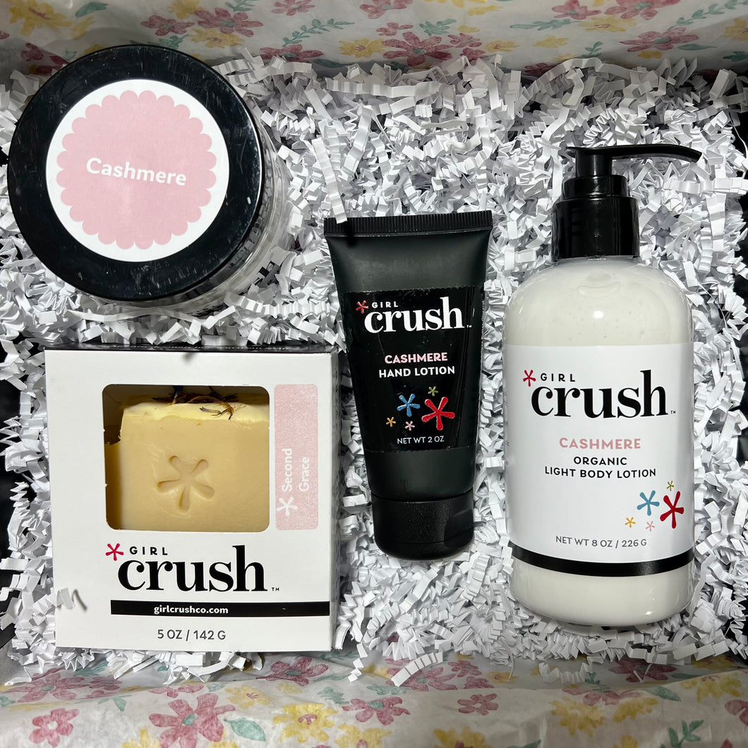 Girl Crush Cashmere Essentials Bath and Body Collection
