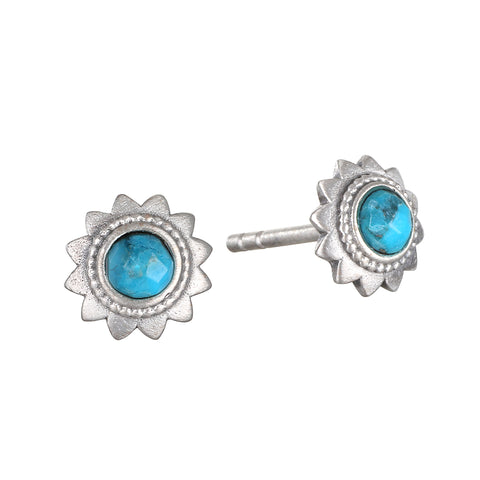 Satya Beginning to Bloom Lotus Silver Stud Earrings