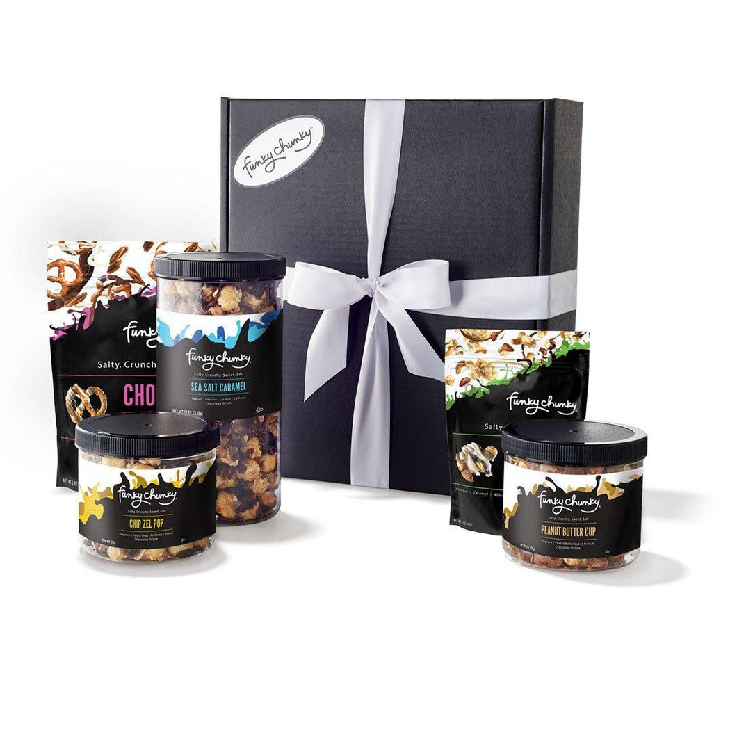 Funky Chunky Supreme Sweet and Salty Popcorn Gift Set