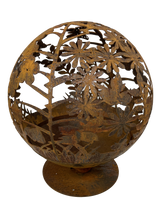 Load image into Gallery viewer, Esschert Designs Extra Large Garden Pattern Fire Sphere
