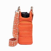 Load image into Gallery viewer, WanderFull HydroBag Clemetine Orange Matte Crossbody with Printed Strap
