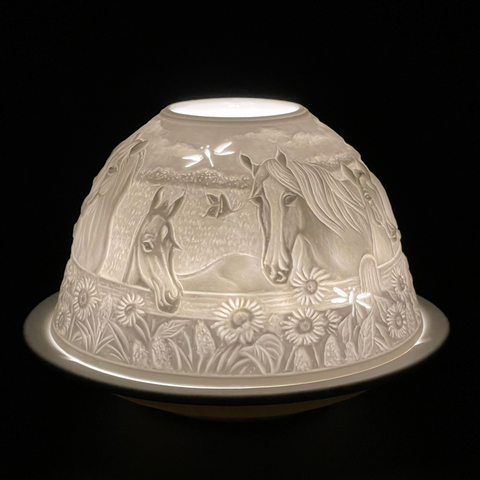 Luumii Lights LED Animal Motif Porcelain Dome