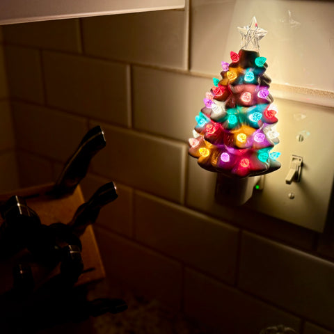 6.5" Vintage Tree Night Light for Just Jill