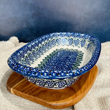 Load image into Gallery viewer, Polish Pottery Oval Rolled Lip Baker
