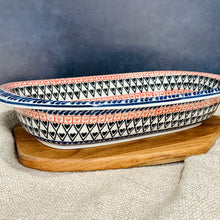 Load image into Gallery viewer, Polish Pottery Oval Rolled Lip Baker
