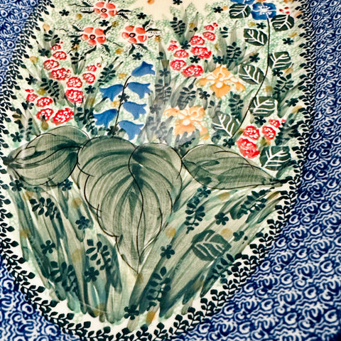 Polish Pottery Signature Grande Oval Platter