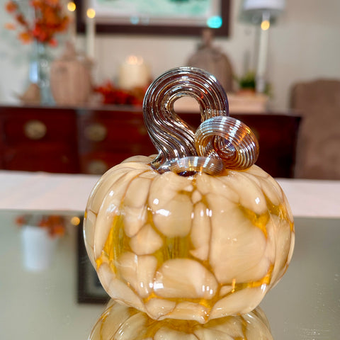 Epiphany Glass Hand-Blown Pumpkin-ADVANCE ORDER 9/25 SHIP