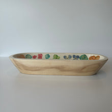 Load image into Gallery viewer, Restoration Oak Artisan Crafted Small Oval Pressed Flower Bowl
