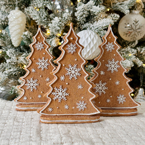 Set of 3 Gingerbread Trees for Just Jill