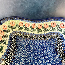 Load image into Gallery viewer, Polish Pottery Signature Large Square Curved Bowl
