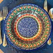 Load image into Gallery viewer, Polish Pottery Signature Medium Rimmed Soup/Pasta Plate

