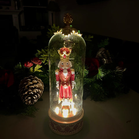 Elegant Nutcracker with Cloche for Just Jill