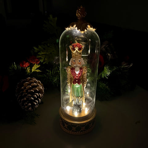 Elegant Nutcracker with Cloche for Just Jill