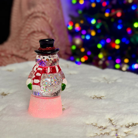 Choice of Mini Lighted Holiday Shimmer Figurines for Just Jill