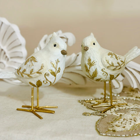 Elegant Metallic Birds for Just Jill