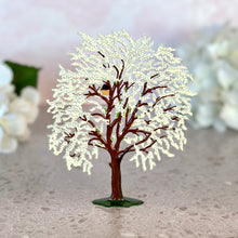 Load image into Gallery viewer, Weeping Cherry Tree Hand Painted German Pewter Figurine
