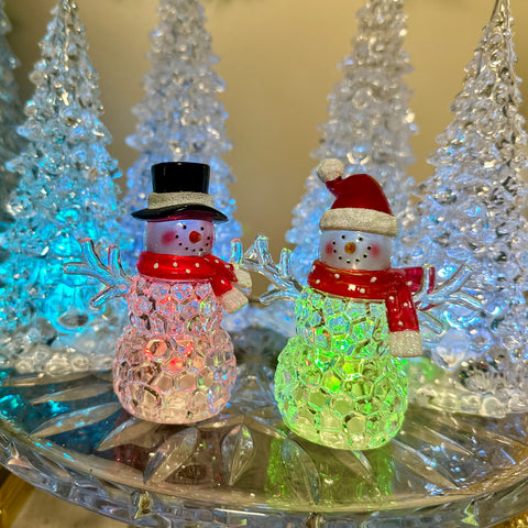 Choice of Mini Lighted Snowman