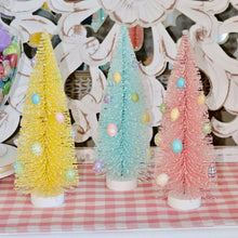 Load image into Gallery viewer, Set of 3 Bottle Brush Easter Trees for Just Jill
