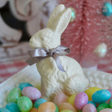 Load image into Gallery viewer, Set of 3 Mini &quot;Chocolate&quot; Easter Bunnies With Bows for Just Jill
