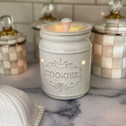 Candle Warmers Cookie Jar Fragrance Warmer w/ Just Jill Wax