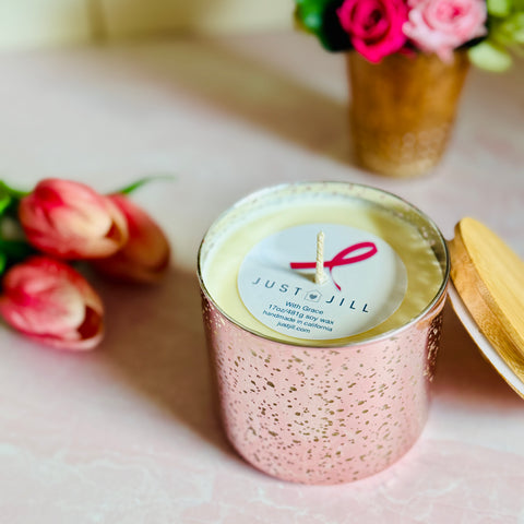Just Jill Limited-Edition Breast Cancer Awareness Mercury Glass Candle