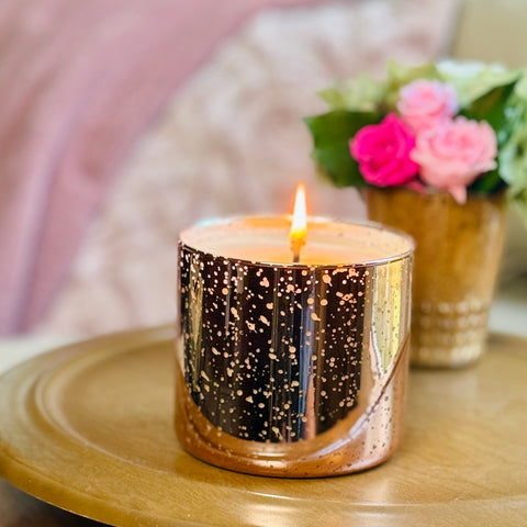 Just Jill Limited-Edition Breast Cancer Awareness Mercury Glass Candle