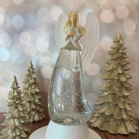 11" Northern Lights Angel With Star for Just Jill