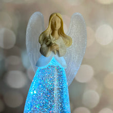 Load image into Gallery viewer, 11&quot; Northern Lights Angel With Star for Just Jill
