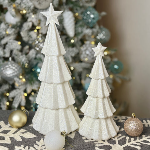 Set of 2 Glitter Trees for Just Jill