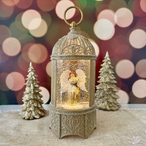 Angel and Dove Birdcage Lantern for Just Jill