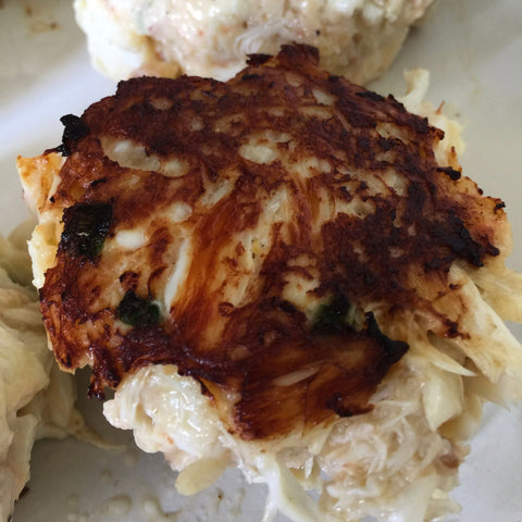 Mother Nature's Sun "King Cake" Crab Cakes